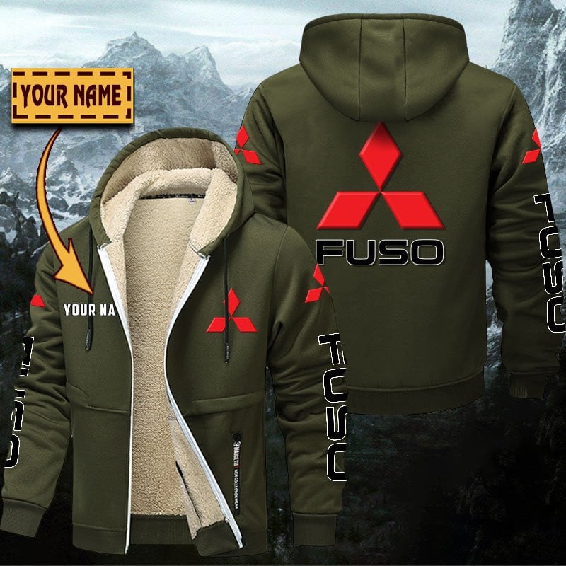 Mitsubishi Fuso Gefütterte Kapuzenjacke – Bild 2