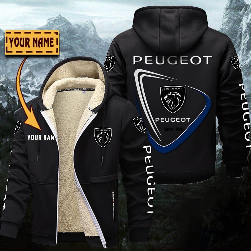 Peugeot Gefütterte Kapuzenjacke – Bild 3