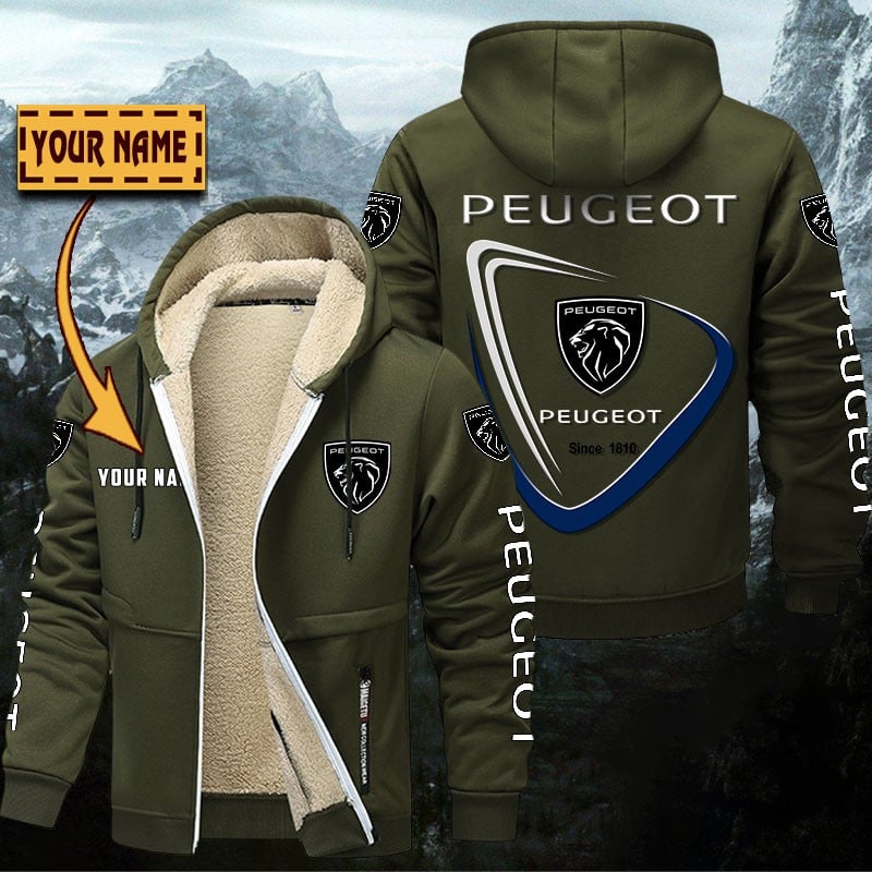 Peugeot Gefütterte Kapuzenjacke – Bild 2