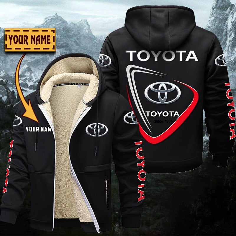 Toyota Gefütterte Kapuzenjacke – Bild 3