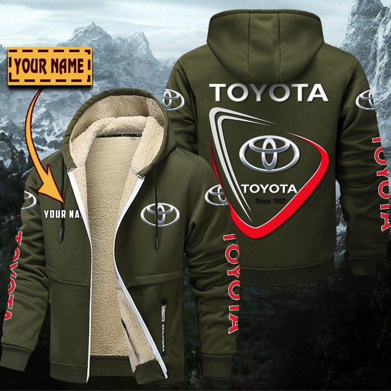 Toyota Gefütterte Kapuzenjacke – Bild 2