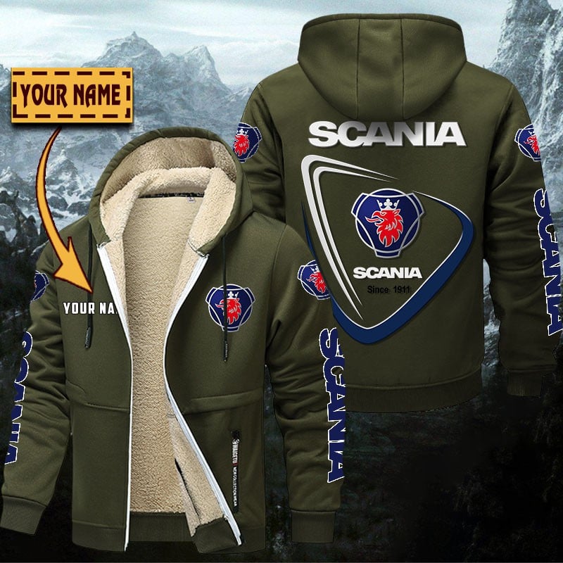 Scania Gefütterte Kapuzenjacke – Bild 2