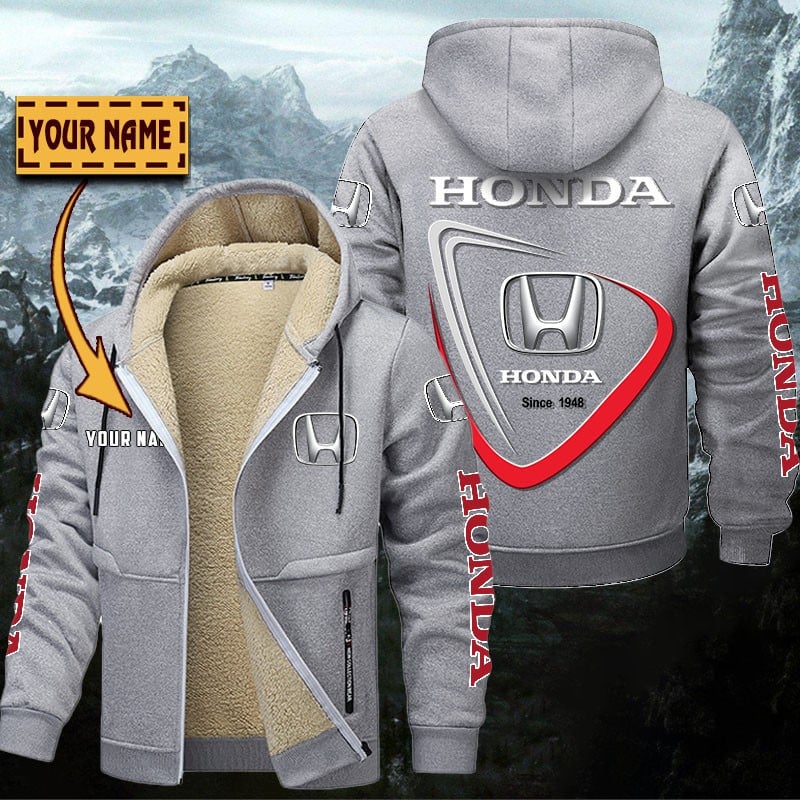 Honda Gefütterte Kapuzenjacke – Bild 5