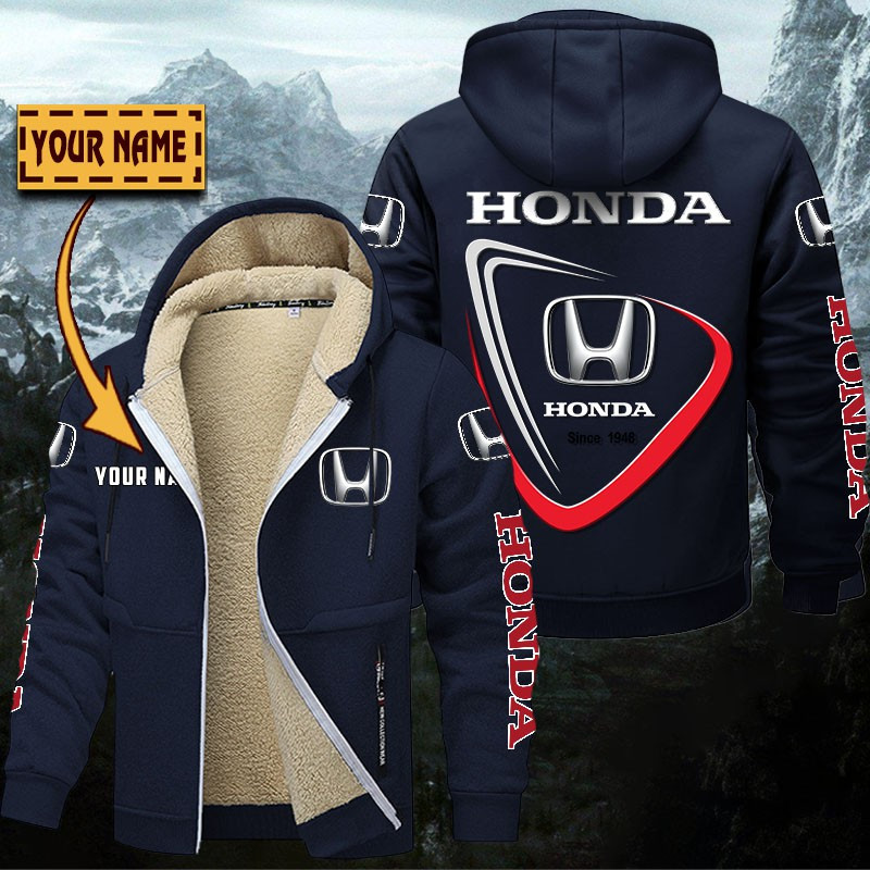 Honda Gefütterte Kapuzenjacke – Bild 6