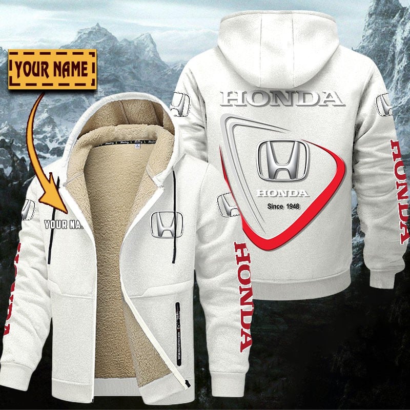 Honda Gefütterte Kapuzenjacke – Bild 8
