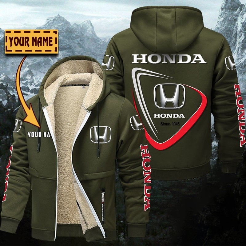 Honda Gefütterte Kapuzenjacke – Bild 2