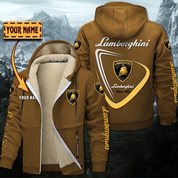 Lamborghini Gefütterte Kapuzenjacke