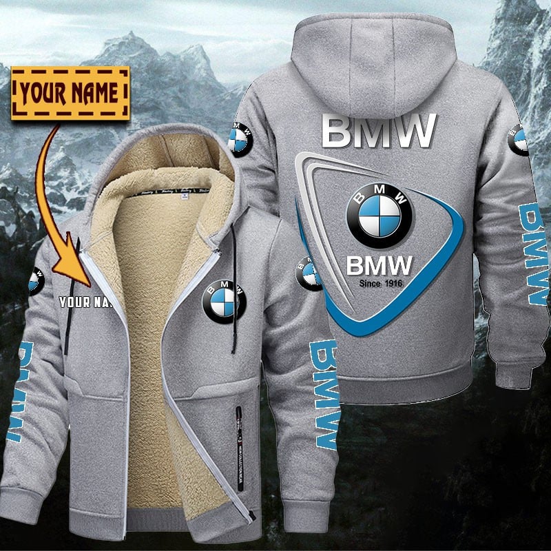 BMW Car Gefütterte Kapuzenjacke – Bild 6
