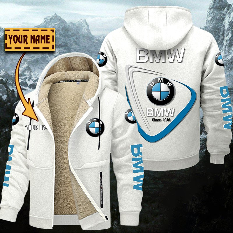 BMW Car Gefütterte Kapuzenjacke – Bild 8