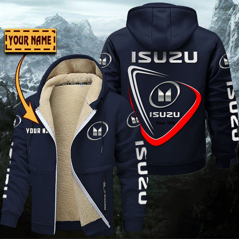 Isuzu Gefütterte Kapuzenjacke – Bild 6