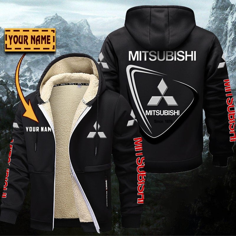 Mitsubishi Gefütterte Kapuzenjacke – Bild 3