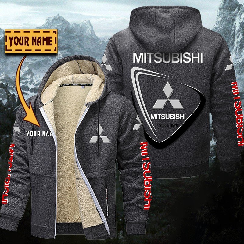 Mitsubishi Gefütterte Kapuzenjacke – Bild 5