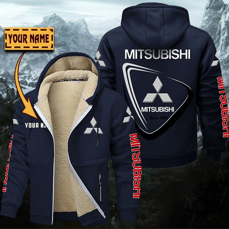 Mitsubishi Gefütterte Kapuzenjacke – Bild 7