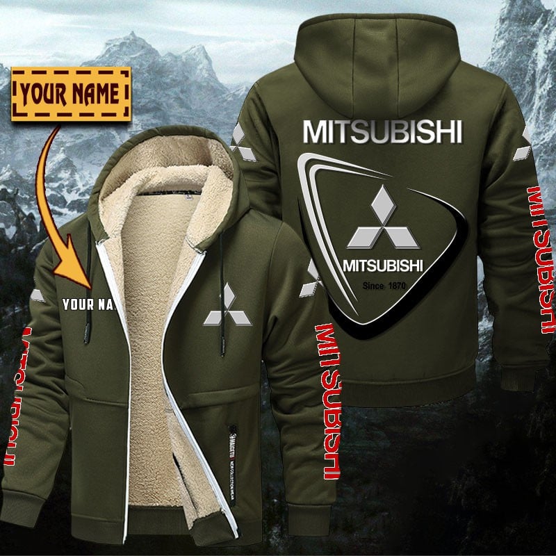 Mitsubishi Gefütterte Kapuzenjacke – Bild 2