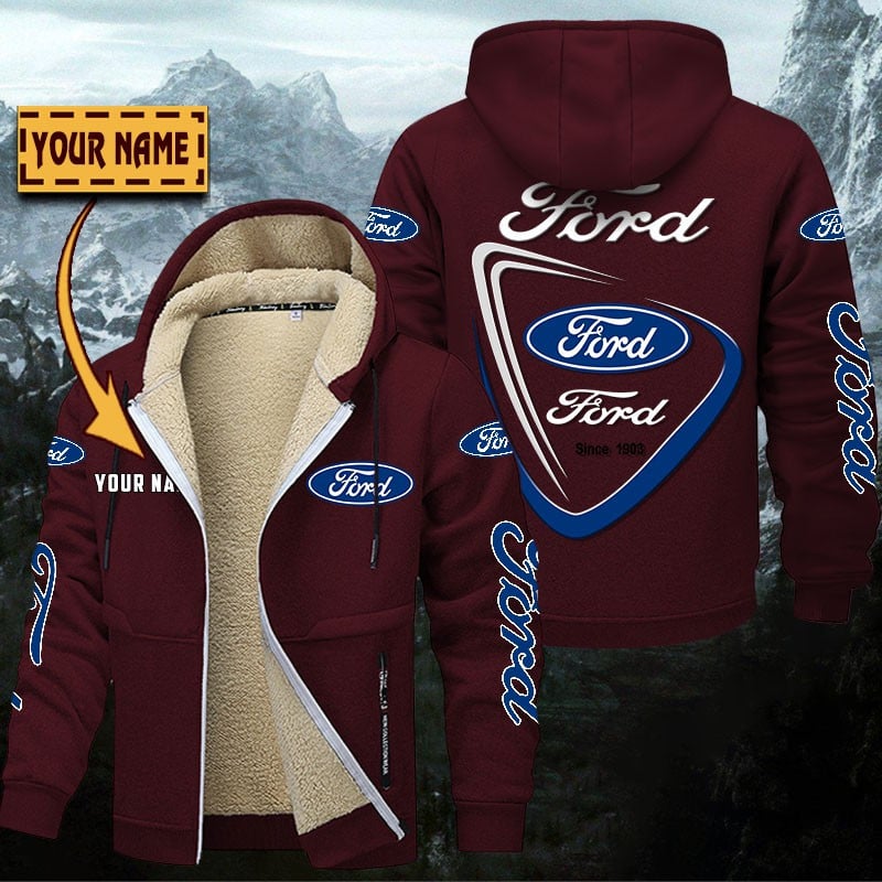 Ford Gefütterte Kapuzenjacke – Bild 9