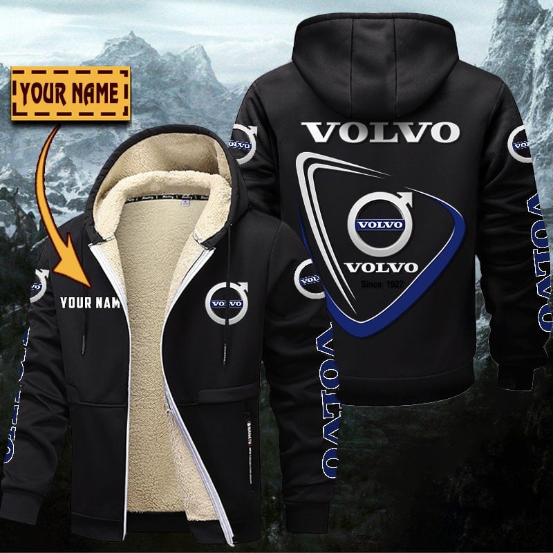 Volvo Gefütterte Kapuzenjacke – Bild 3