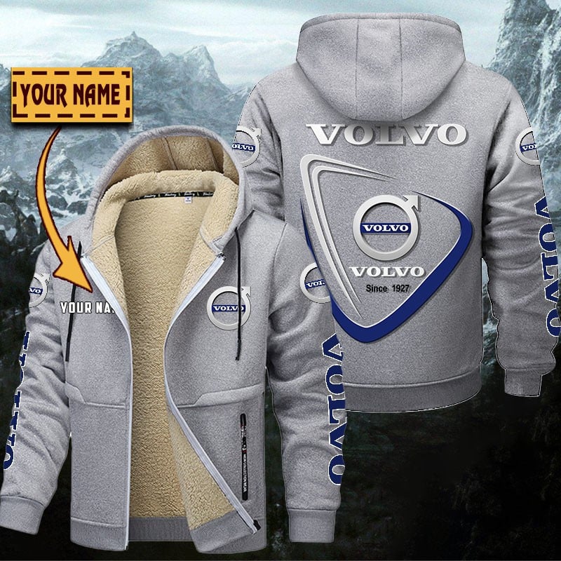 Volvo Gefütterte Kapuzenjacke – Bild 6