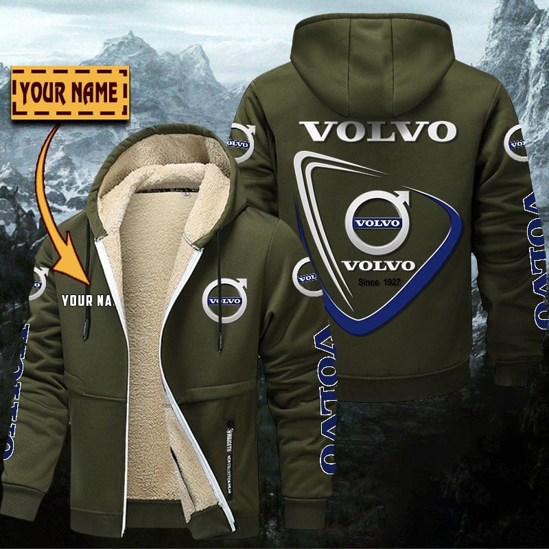 Volvo Gefütterte Kapuzenjacke – Bild 2