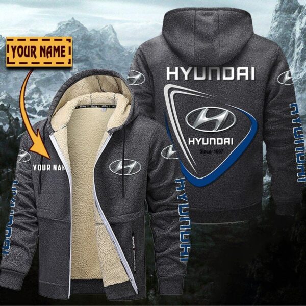 Hyundai Gefütterte Kapuzenjacke