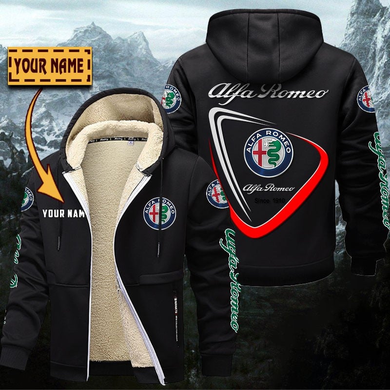 Alfa Romeo Gefütterte Kapuzenjacke – Bild 2