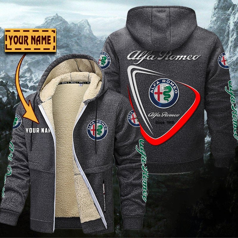 Alfa Romeo Gefütterte Kapuzenjacke – Bild 4