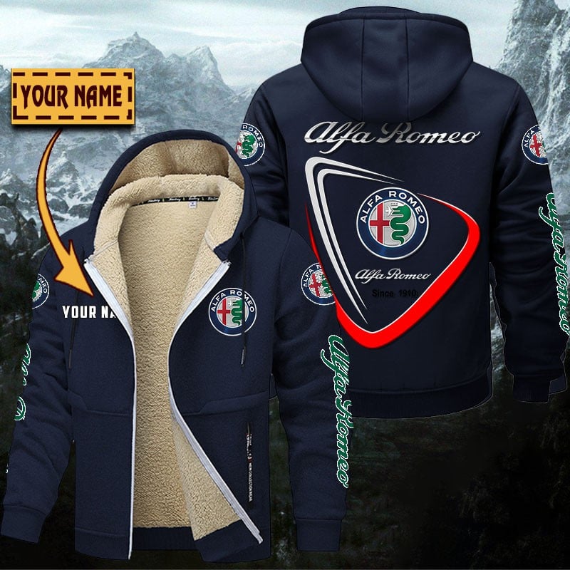 Alfa Romeo Gefütterte Kapuzenjacke – Bild 6