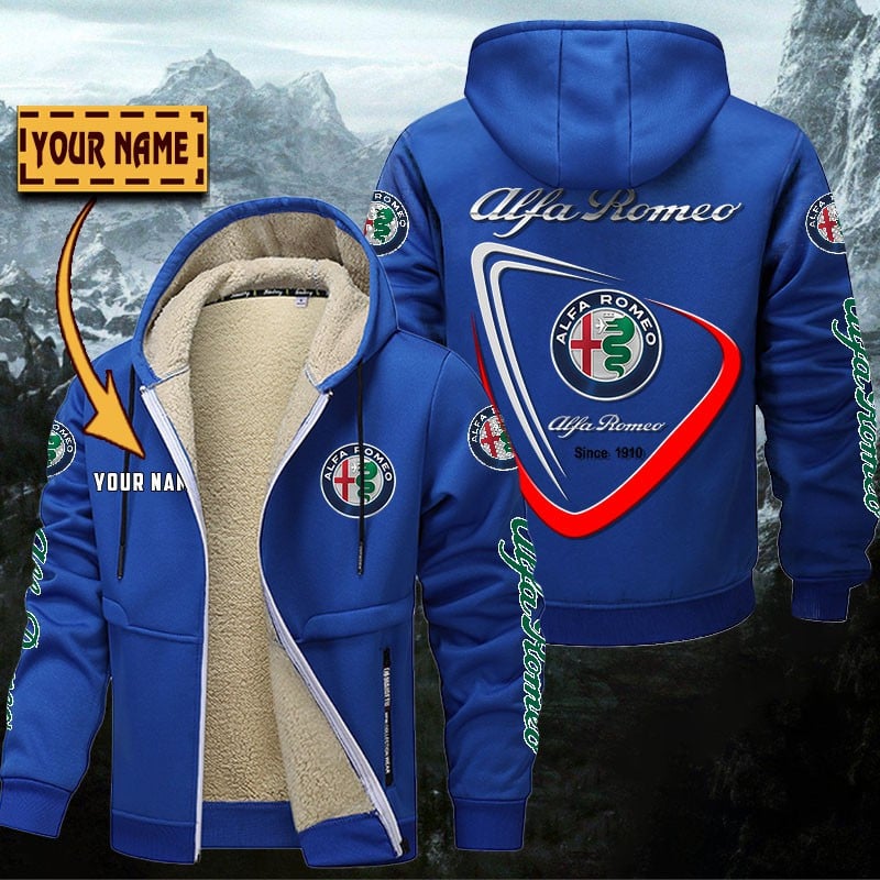 Alfa Romeo Gefütterte Kapuzenjacke – Bild 7