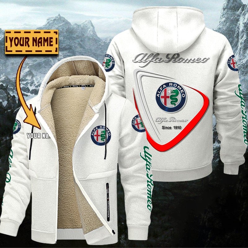 Alfa Romeo Gefütterte Kapuzenjacke – Bild 8
