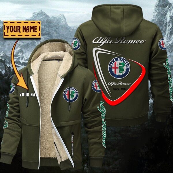 Alfa Romeo Gefütterte Kapuzenjacke