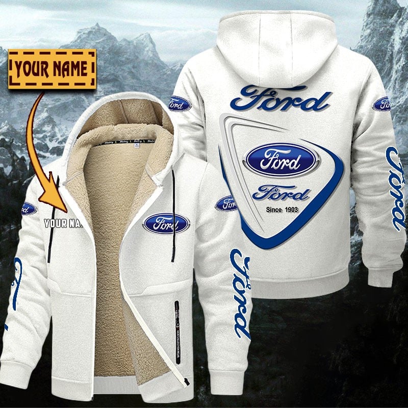 Ford Gefütterte Kapuzenjacke – Bild 8