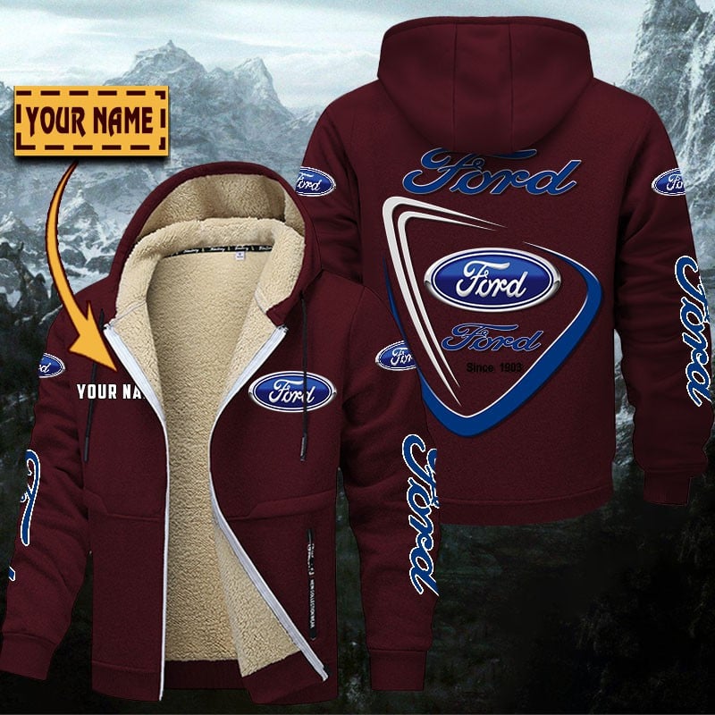 Ford Gefütterte Kapuzenjacke – Bild 9