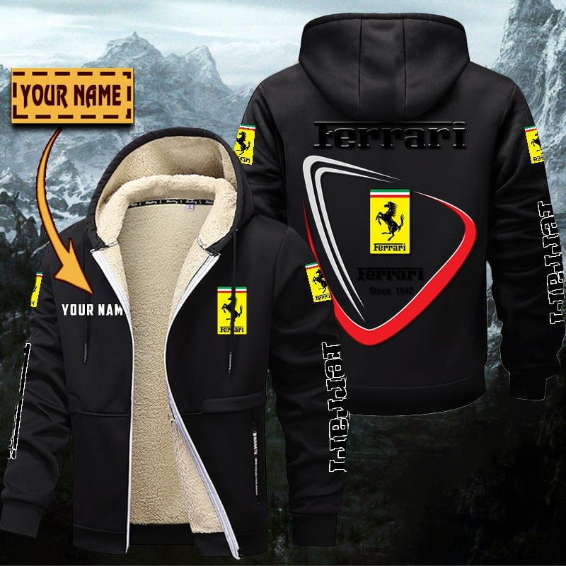 Ferrari Gefütterte Kapuzenjacke – Bild 3
