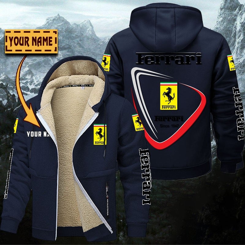 Ferrari Gefütterte Kapuzenjacke – Bild 6