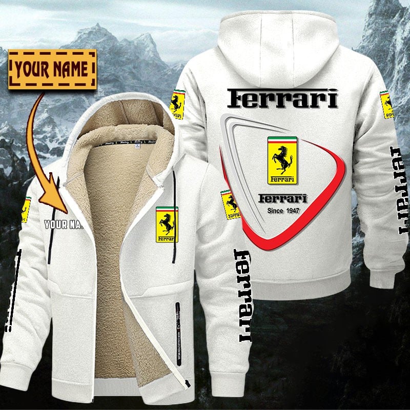 Ferrari Gefütterte Kapuzenjacke – Bild 8