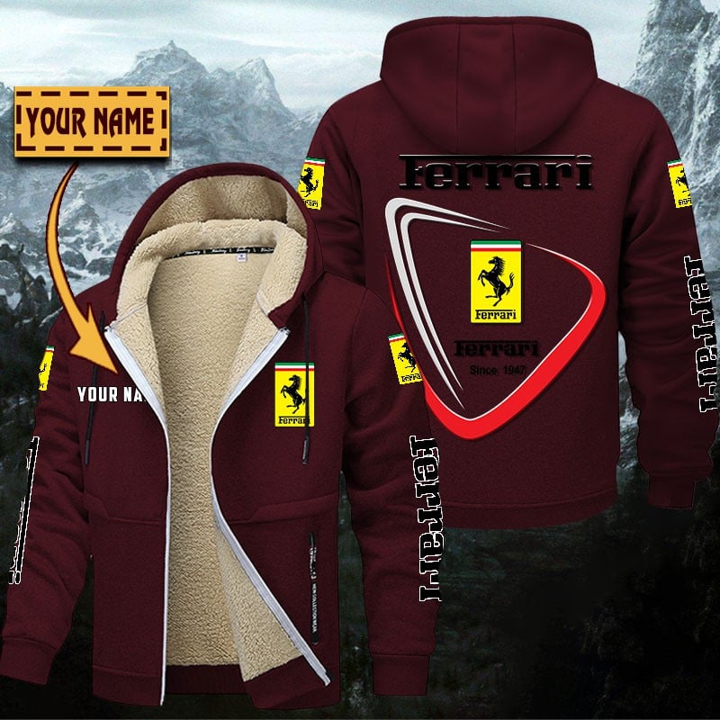 Ferrari Gefütterte Kapuzenjacke – Bild 9