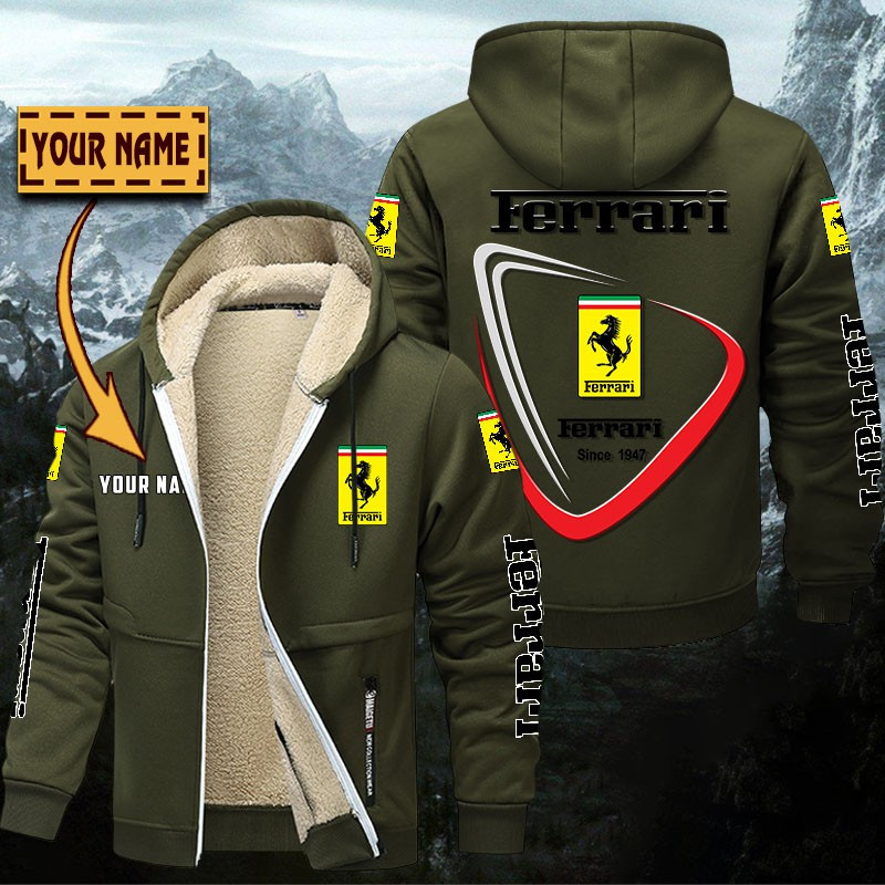 Ferrari Gefütterte Kapuzenjacke – Bild 2