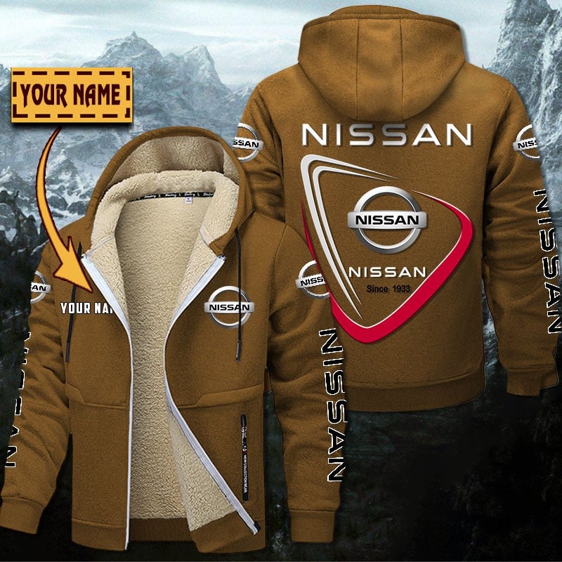 Nissan Gefütterte Kapuzenjacke – Bild 4