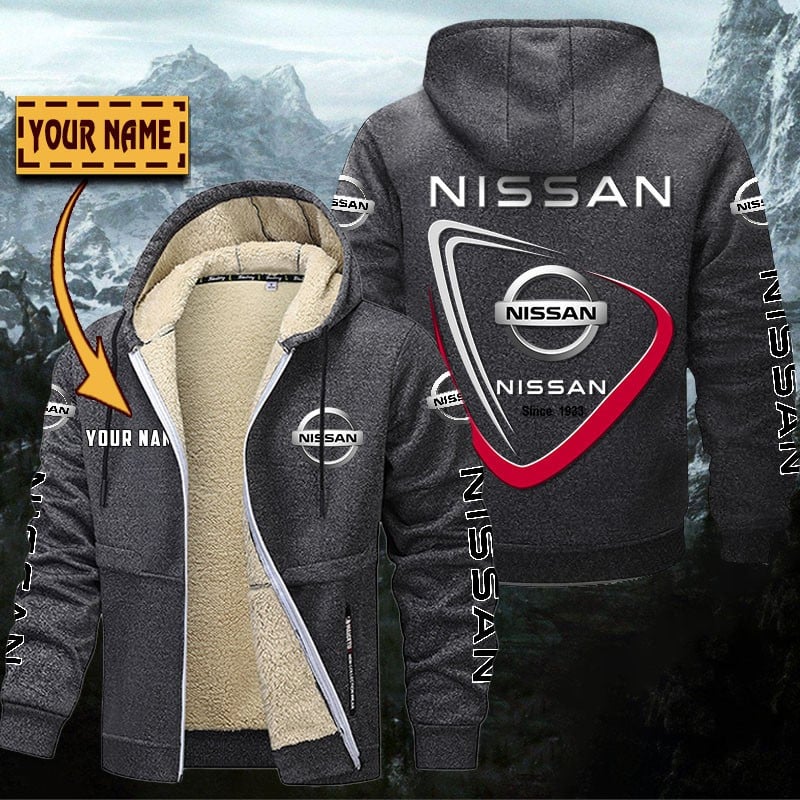 Nissan Gefütterte Kapuzenjacke – Bild 5
