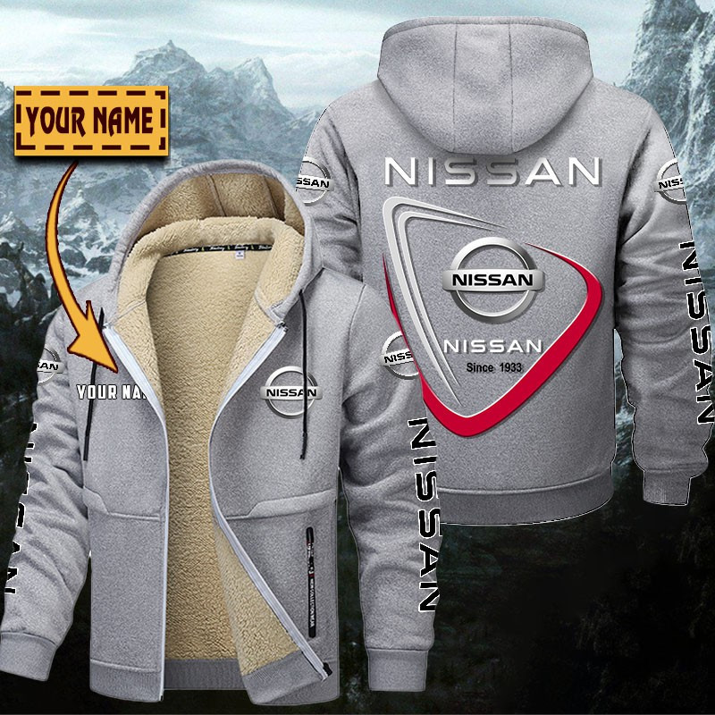 Nissan Gefütterte Kapuzenjacke – Bild 6