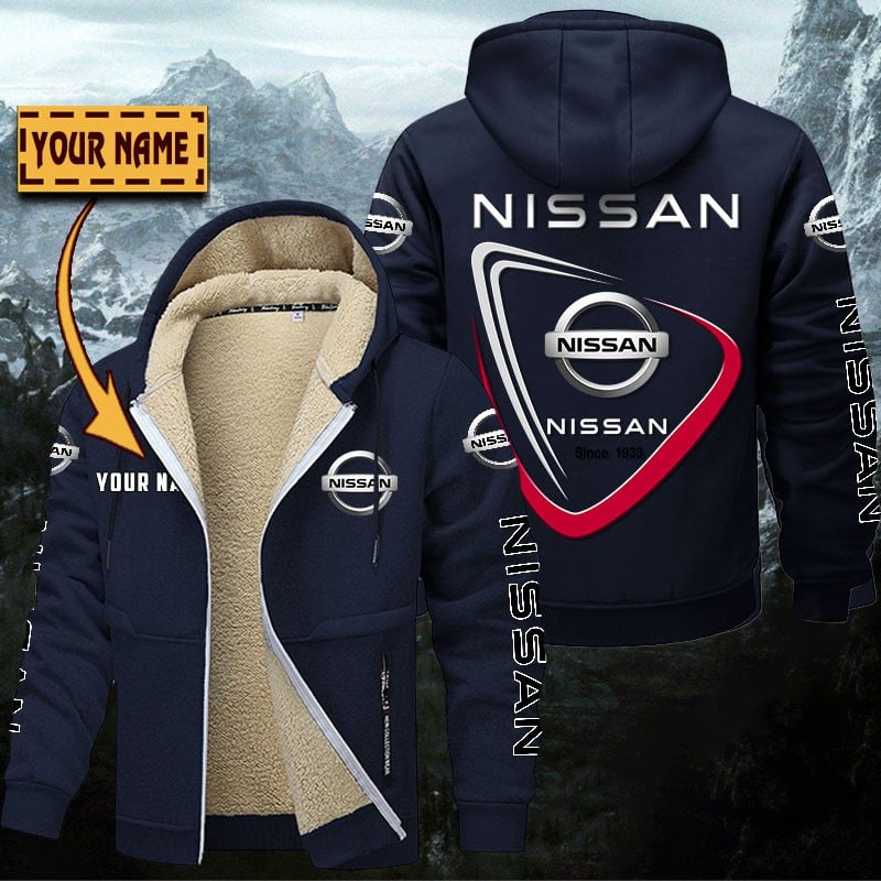 Nissan Gefütterte Kapuzenjacke – Bild 7