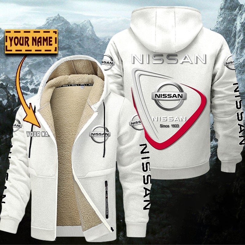 Nissan Gefütterte Kapuzenjacke – Bild 9