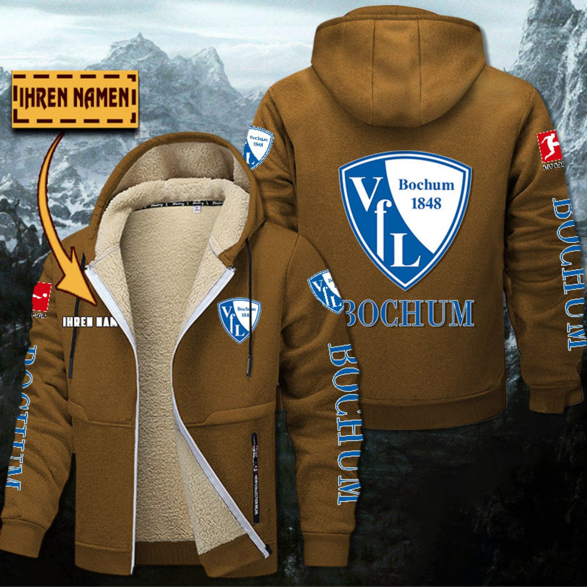 VfL Bochum Gefütterte Kapuzenjacke – Bild 4